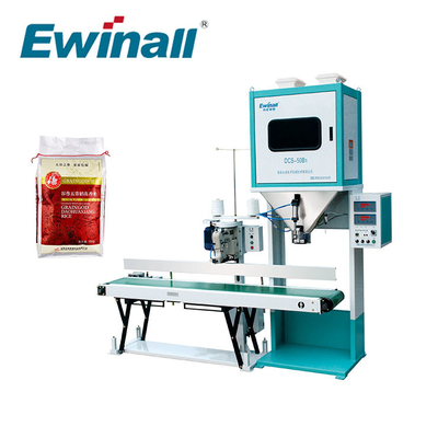 Καλή χρήση μακροπρόθεσμο DCS-50B1 Ewinall 5-25kg μηχανών συσκευασίας σιταριού μύλων ρυζιού