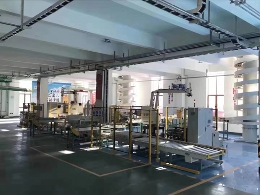 100NL/ελάχιστο ρομποτικό Palletizing PLC Palletizer τσαντών βιομηχανικό συσκευάζοντας αυτόματο σύστημα