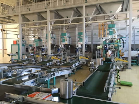 αυτόματη γραμμή 5kg μηχανών τοποθέτησης μέσα σε σάκκο υψηλής ταχύτητας 700mm 850mm σε 10kg