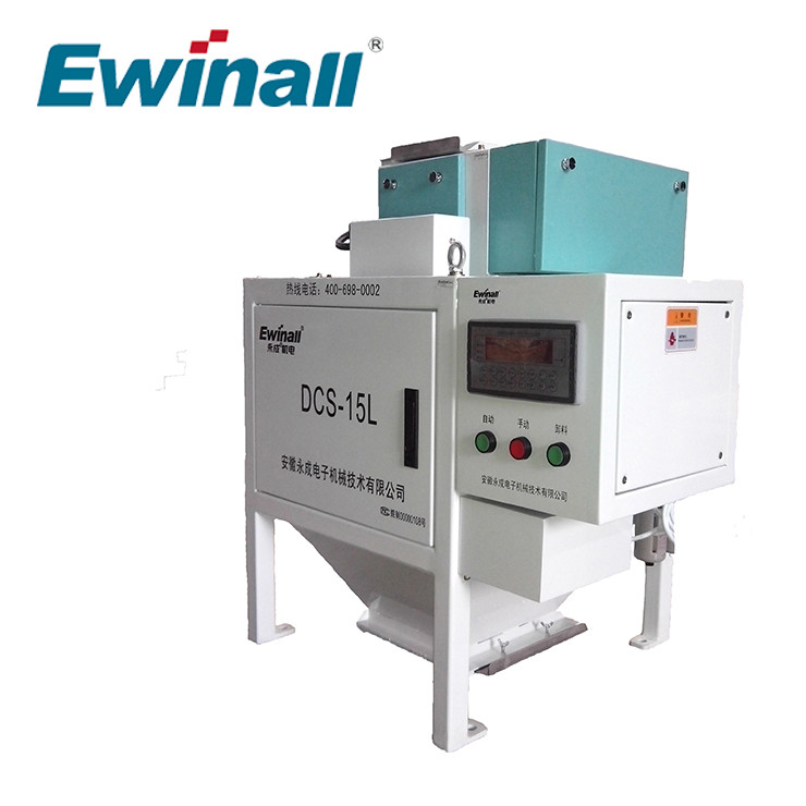 Μηχανή Ewinall DCS-15L κλίμακας συσκευασίας ροής ορυζώνα σίτου καλαμποκιού σιταριού μύλων ρυζιού